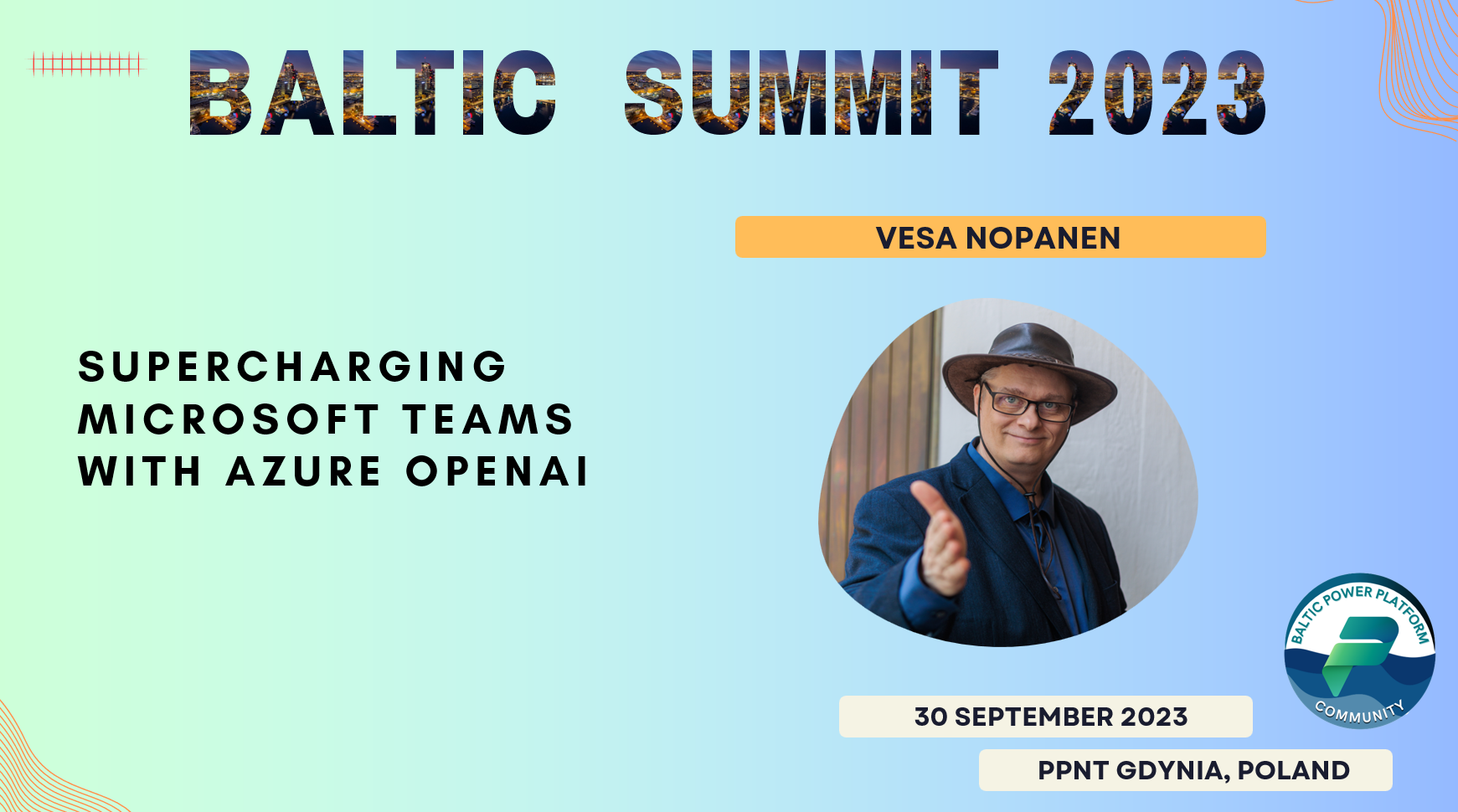 Supercharging Microsoft Teams with AI – Vesa Nopanen – Future Work today