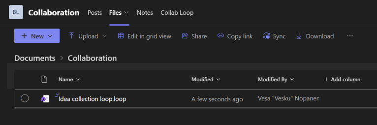 How to work with Loop Workspaces in Teams Channels – Vesa Nopanen ...