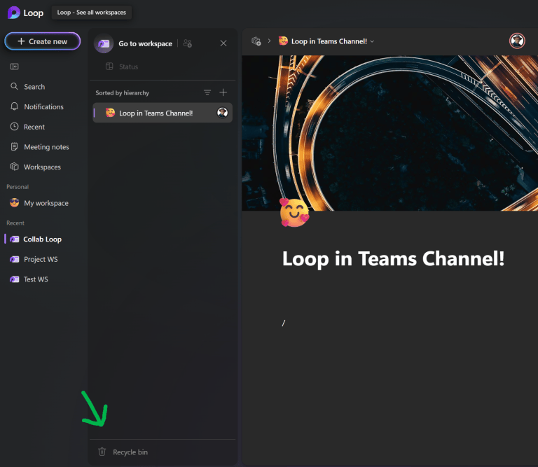 How to work with Loop Workspaces in Teams Channels – Vesa Nopanen ...