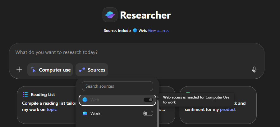 Researcher Agent with Computer Use in Microsoft 365 Copilot – Vesa ...