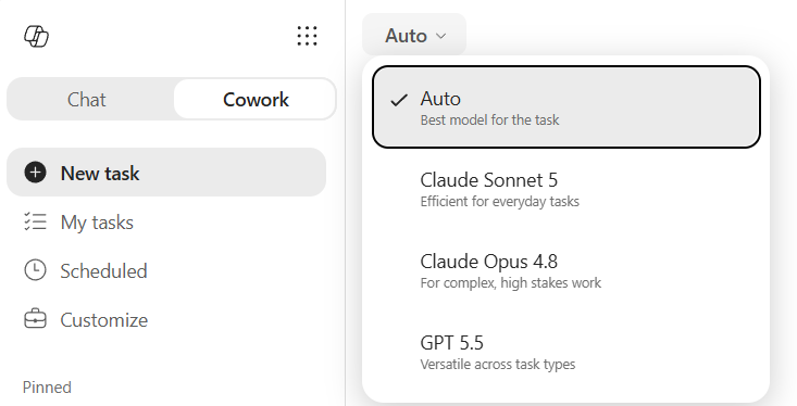 Same prompt, different models: Cowork model outcome and cost comparison