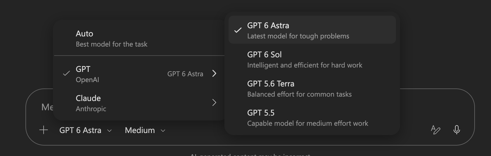 GPT-6 Astra in Copilot Cowork and in Foundry